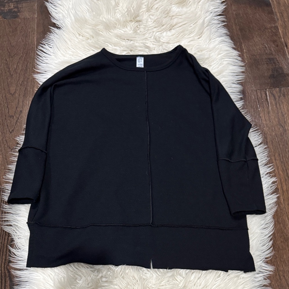 Stylish Spanx Black Dolman Top